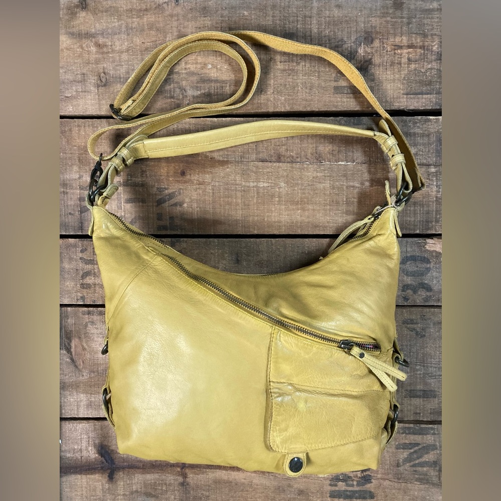 June Weird Soft Shoulder Bag | Lemon Curry | Aunts & Uncles